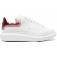Кроссовки Alexander McQueen Oversized White Red Chrome Gradient