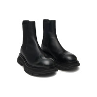 Alexander McQueen Wander Chelsea Ankle Boot Black