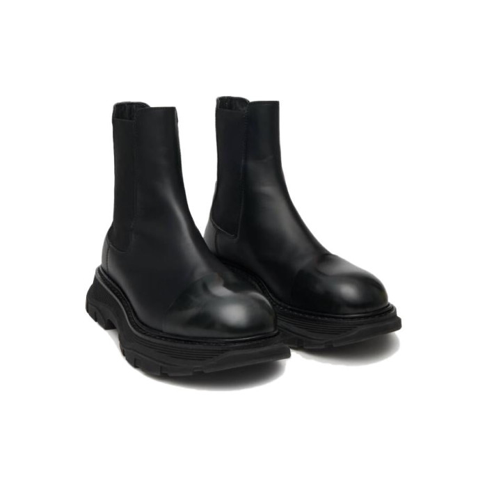 Alexander McQueen Wander Chelsea Ankle Boot Black - мужская сетка размеров Alexander McQueen Wander Chelsea Ankle Boot Black - мужская сетка размеров