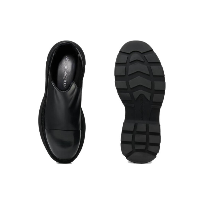 Alexander McQueen Wander Chelsea Ankle Boot Black - мужская сетка размеров Alexander McQueen Wander Chelsea Ankle Boot Black - мужская сетка размеров