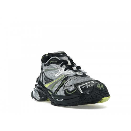 Balenciaga Runner 2.0 Worn-Out Silver Neon Yellow - мужская сетка размеров