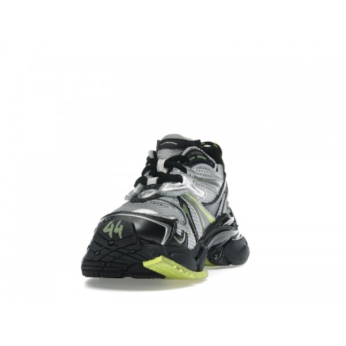 Balenciaga Runner 2.0 Worn-Out Silver Neon Yellow - мужская сетка размеров