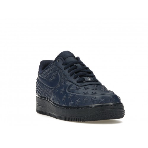 Кроссы Nike Air Force 1 Low Independence Day Navy - мужская сетка размеров