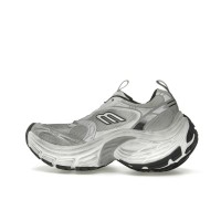 Женские Balenciaga 10XL White Black (W)