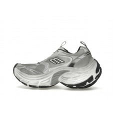 Женские Balenciaga 10XL White Black (W)