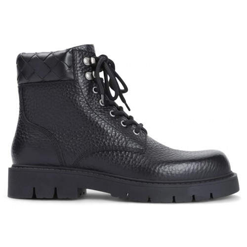 Bottega Veneta Haddock Ankle Boot Black - мужская сетка размеров
