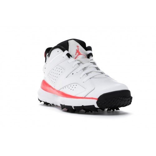 Кроссы Jordan 6 Retro Golf Cleat Infrared - мужская сетка размеров