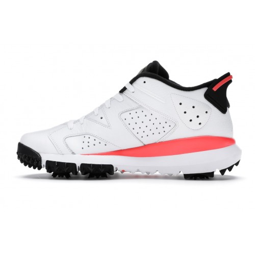 Кроссы Jordan 6 Retro Golf Cleat Infrared - мужская сетка размеров
