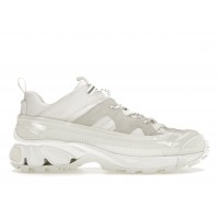 Кроссовки Burberry Arthur White Suede