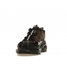 Кроссовки Burberry Arthur Monogram Print Black Bridle Brown