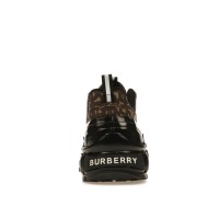 Кроссовки Burberry Arthur Monogram Print Black Bridle Brown