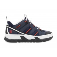 Кроссовки Burberry Mesh Nubuck Union Navy Red