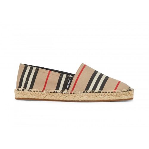 Кроссы Burberry Espadrillas Archive Beige (W) - женская сетка размеров