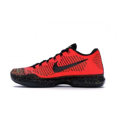 Кроссы Nike Kobe 10 Elite Christmas - мужская сетка размеров
