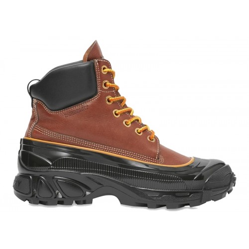 Burberry Arthur Ankle Boots Brown Black - мужская сетка размеров