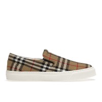 Кроссовки Burberry Slip On Check Print