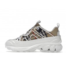 Кроссовки Burberry Arthur Vintage Check White