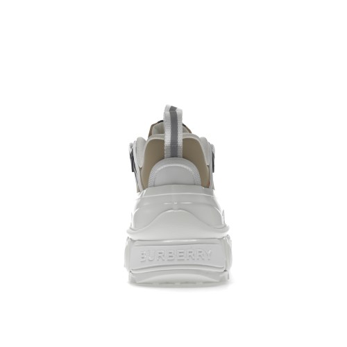 Кроссы Burberry Arthur Vintage Check White - мужская сетка размеров