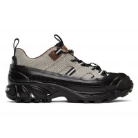 Кроссовки Burberry Arthur Black White Canvas