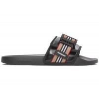 Кроссовки Burberry Fastener Slides Icon Stripe (Mens)