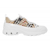 Женские кроссовки Burberry Arthur Archive Beige White (W)
