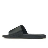 Burberry Embossed Logo Slides Dark Blue