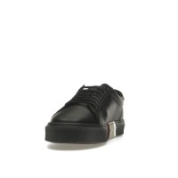 Burberry Icon Stripe Black Leather