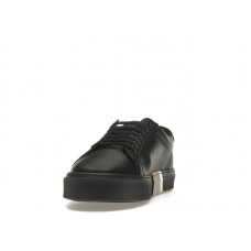 Burberry Icon Stripe Black Leather