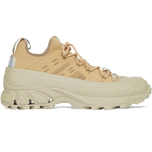 Кроссы Burberry Arthur Knit Low Top Trainer Honey - мужская сетка размеров