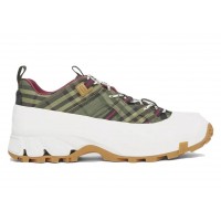 Кроссовки Burberry Arthur Check Military Green
