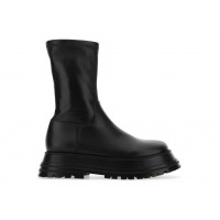 Женские кроссовки Burberry Leather Boots Black (W)