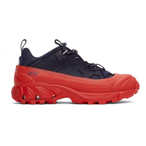 Кроссы Burberry Arthur Navy Red - мужская сетка размеров