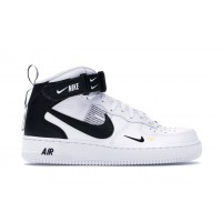 Кроссовки Nike Air Force 1 Mid Utility White Black