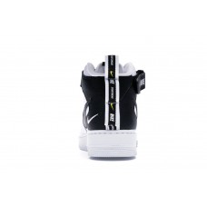 Кроссовки Nike Air Force 1 Mid Utility White Black