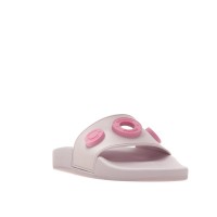 Женские Burberry Logo Graphic Rubber Slide Pale Candy Pink (W)