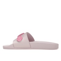 Женские Burberry Logo Graphic Rubber Slide Pale Candy Pink (W)