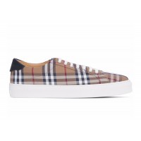 Кроссовки Burberry Rangleton Check Birch Brown