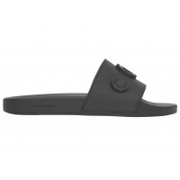 Тапки Burberry Logo Graphic Slides Black