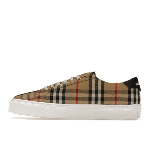 Кроссы Burberry Rangleton Check Archive Beige Check - мужская сетка размеров
