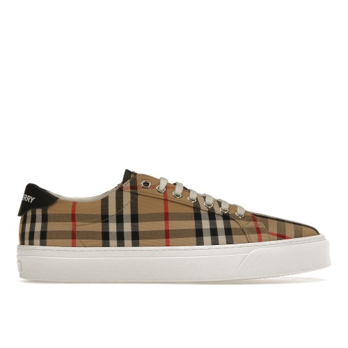 Кроссы Burberry Rangleton Check Archive Beige Check - мужская сетка размеров