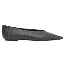 Женские Burberry Madelina Ballet Flat Gray Check (W)