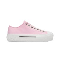 Женские кроссовки Burberry Low Top Pink (W)