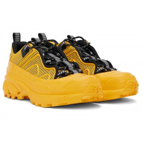 Burberry Arthur Yellow Black - мужская сетка размеров