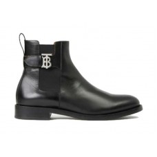 Burberry TB Logo Boots Black