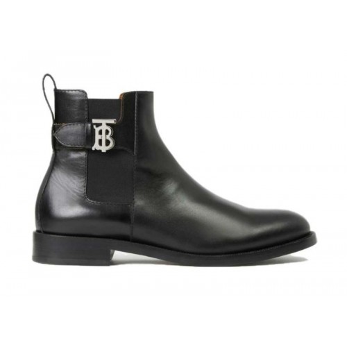 Burberry TB Logo Boots Black - мужская сетка размеров