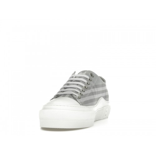 Burberry Vintage Check Cotton Sneaker Grey Blue - мужская сетка размеров