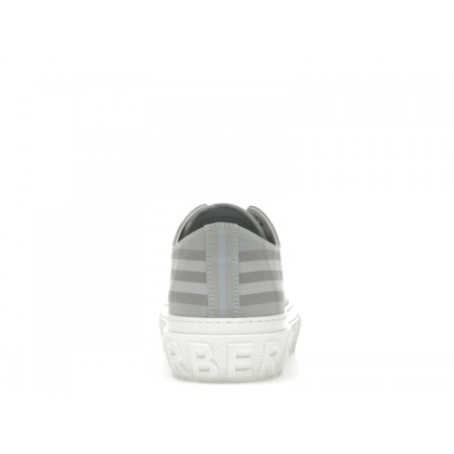 Burberry Vintage Check Cotton Sneaker Grey Blue - мужская сетка размеров