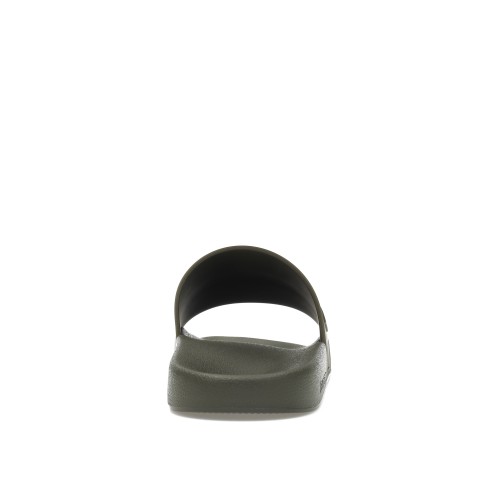 Кроссы Burberry Embossed Logo Slides Dark Fern Green Black - мужская сетка размеров