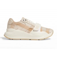 Женские кроссовки Burberry Ramsey Vintage Check Beige (W)