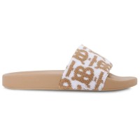 Женские Burberry Monogram Furley Slide Beige (W)